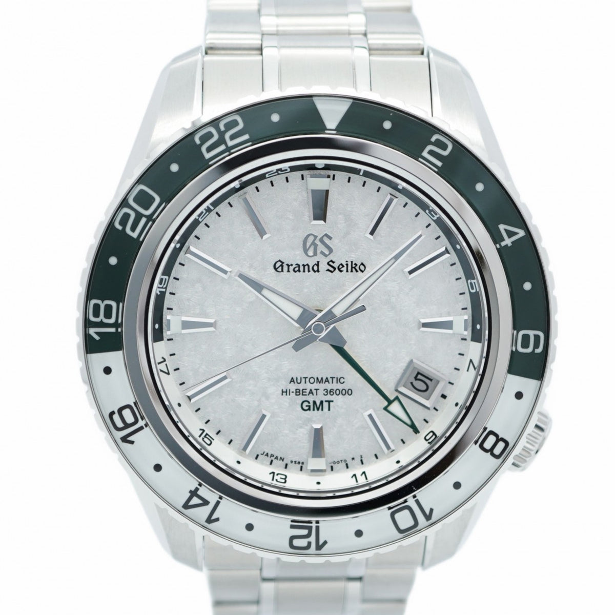 Pre-Owned Seiko Grand 9S86-00K0 Silver Dial Men's Watch