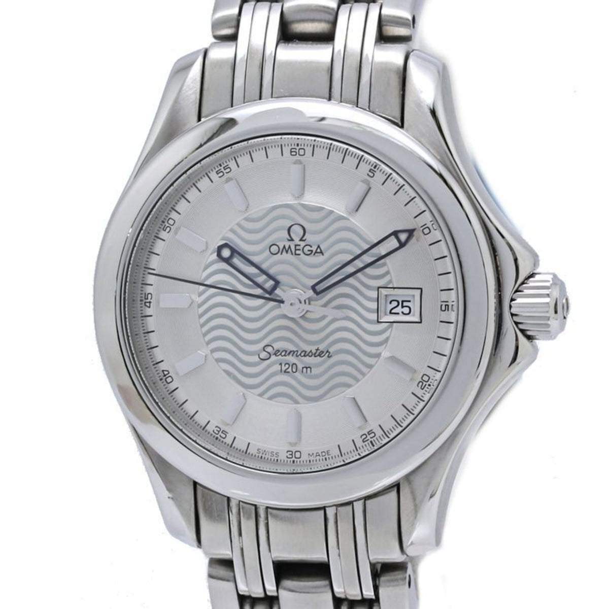 Pre-Owned OMEGA Seamaster 120m 2571.31.00 Women's Watch Stainless Steel 40565