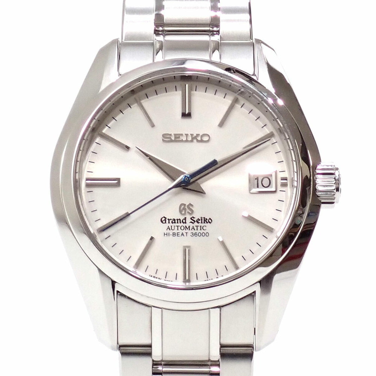 Pre-Owned Seiko Grand Mechanical Hi-Beat 36000 Men's Automatic Stainless Steel Watch SBGH001