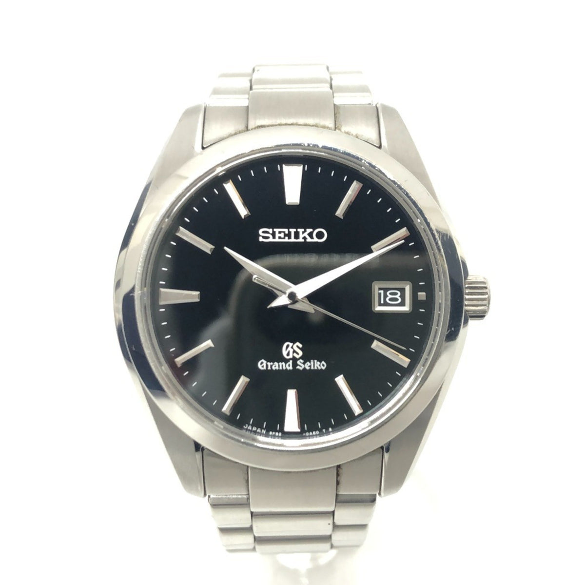 Pre-Owned SEIKO SBGV023 9F82-0AF0 Grand Seiko Heritage Collection Quartz Watch SS Men's Silver