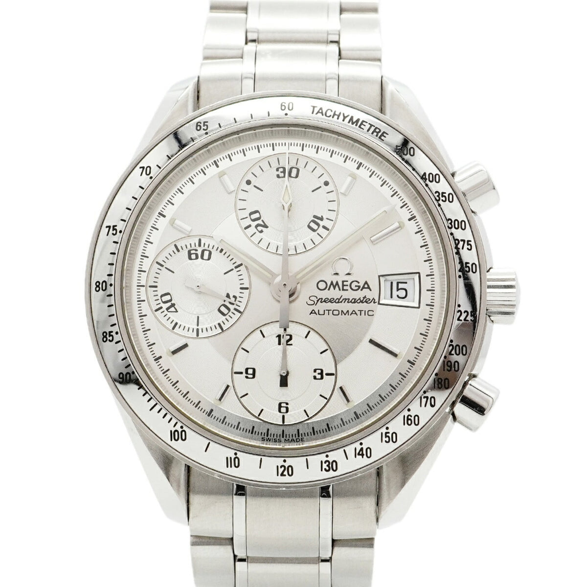 Pre-Owned Omega Speedmaster 3513.30 Silver Dial Men's Watch