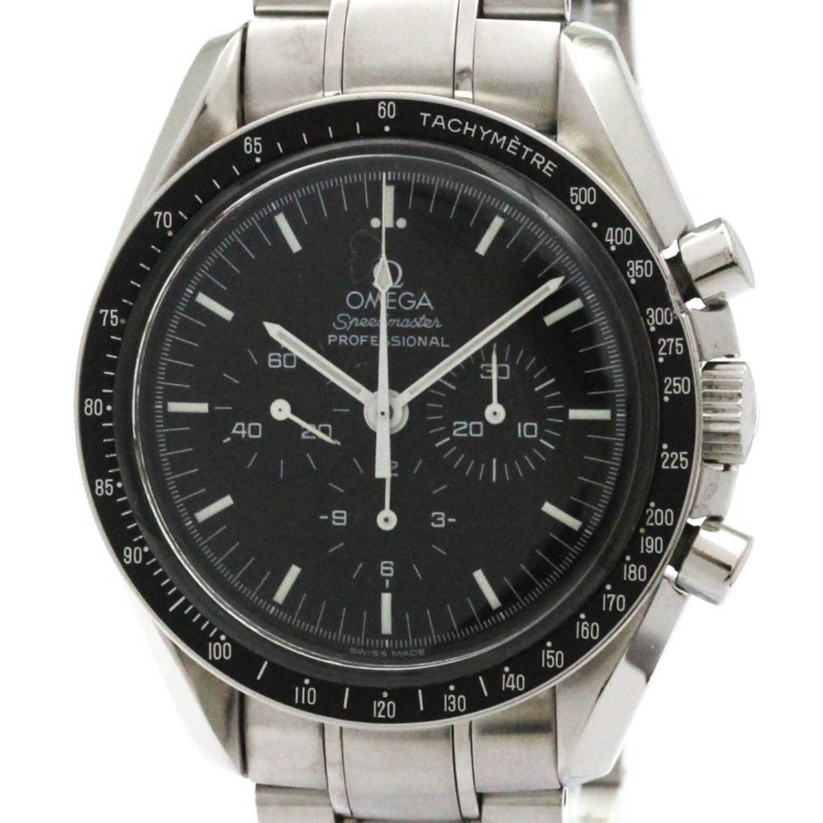 Pre-Owned OMEGA Speedmaster Professional Sapphire Back Watch 3572.50 Polished