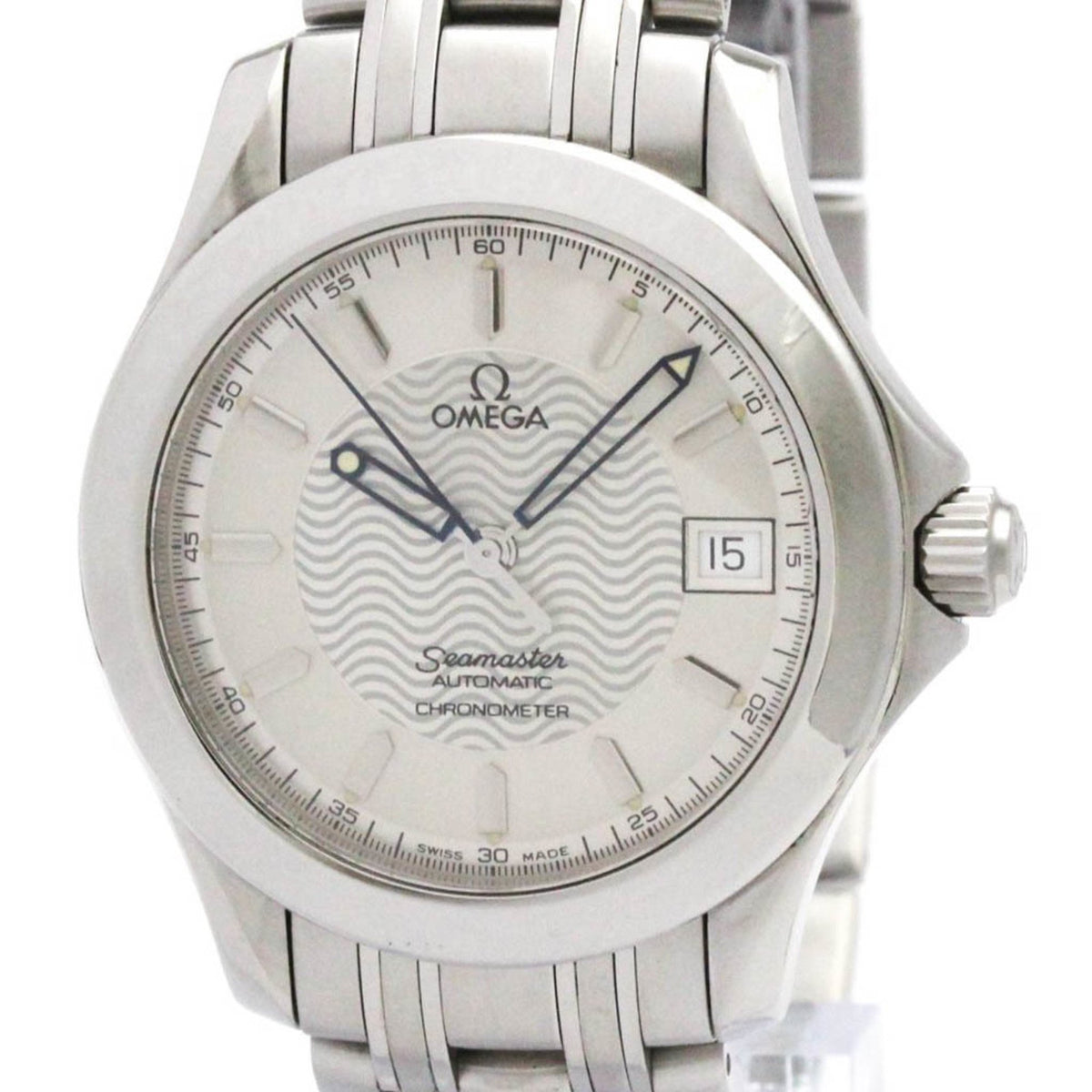 Pre-Owned OMEGA Seamaster 120M Chronometer Steel Automatic Watch 2501.31 Polished