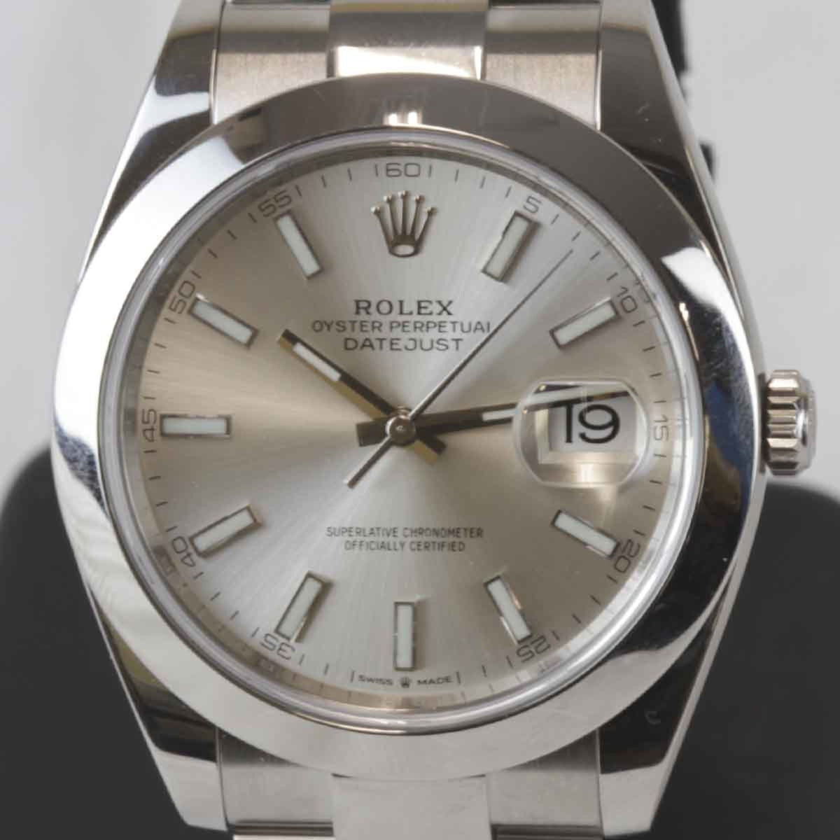 Pre-Owned ROLEX Oyster Perpetual Datejust Ref. 126300 Automatic Men's Watch