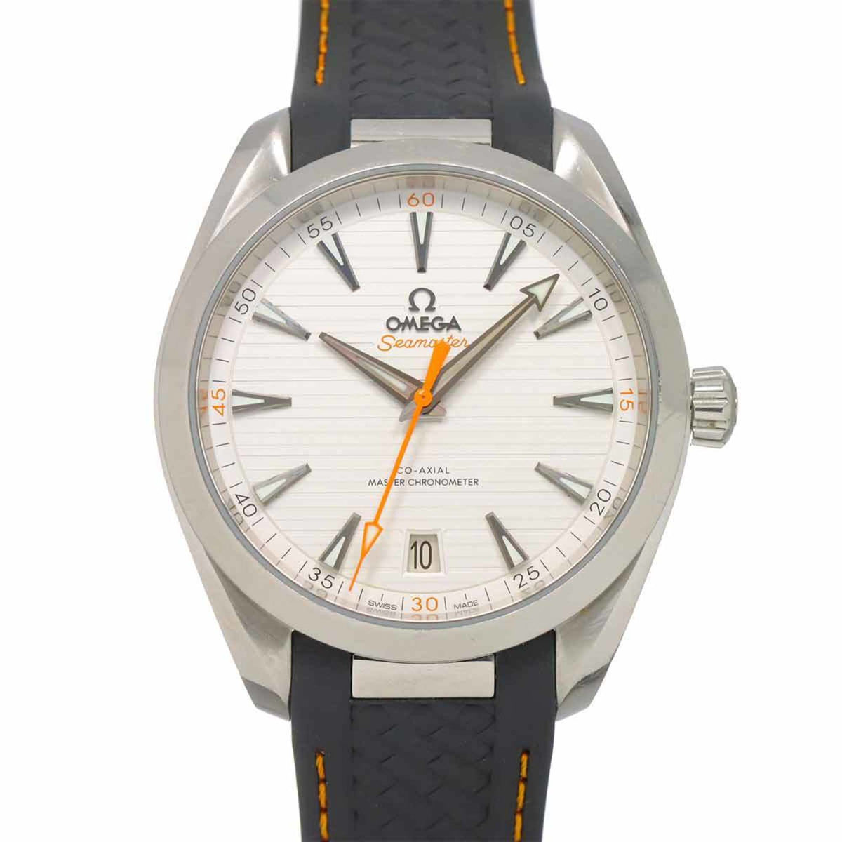 Pre-Owned OMEGA Seamaster Aqua Terra Co-Axial Master Chronometer 220 12 41 21 02 002 Men's Watch Date Silver Automatic
