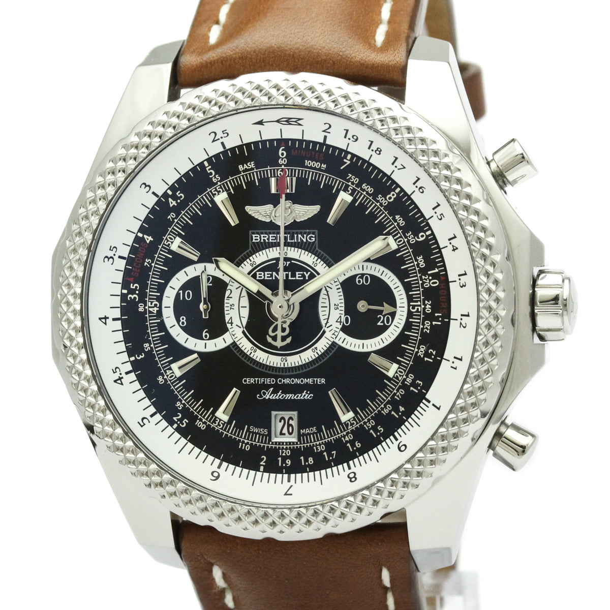 Pre-Owned BREITLING Bentley Super Sports LTD Edition Steel Watch A26364