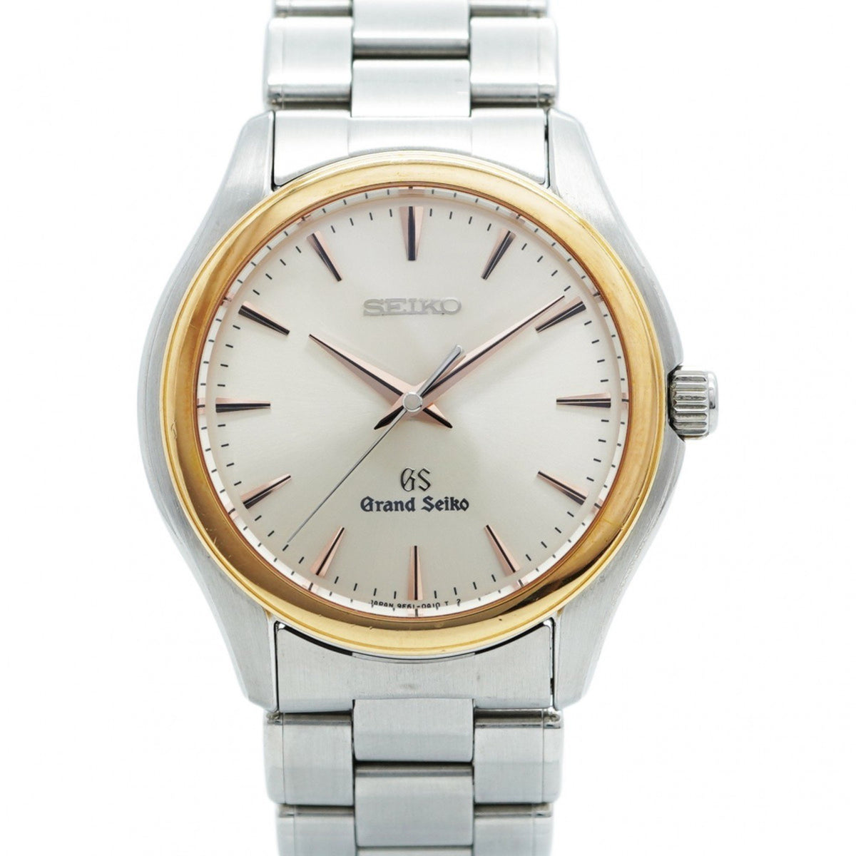 Pre-Owned Seiko Grand 9F61-0A20 Gold Dial Men's Watch