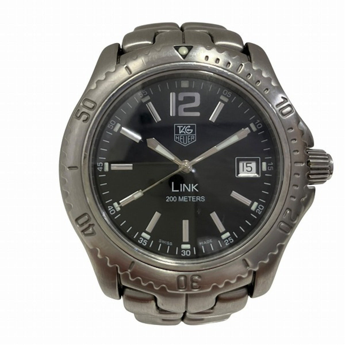 Pre-Owned Tag Heuer Link WT1110-0 Quartz Watch Men's