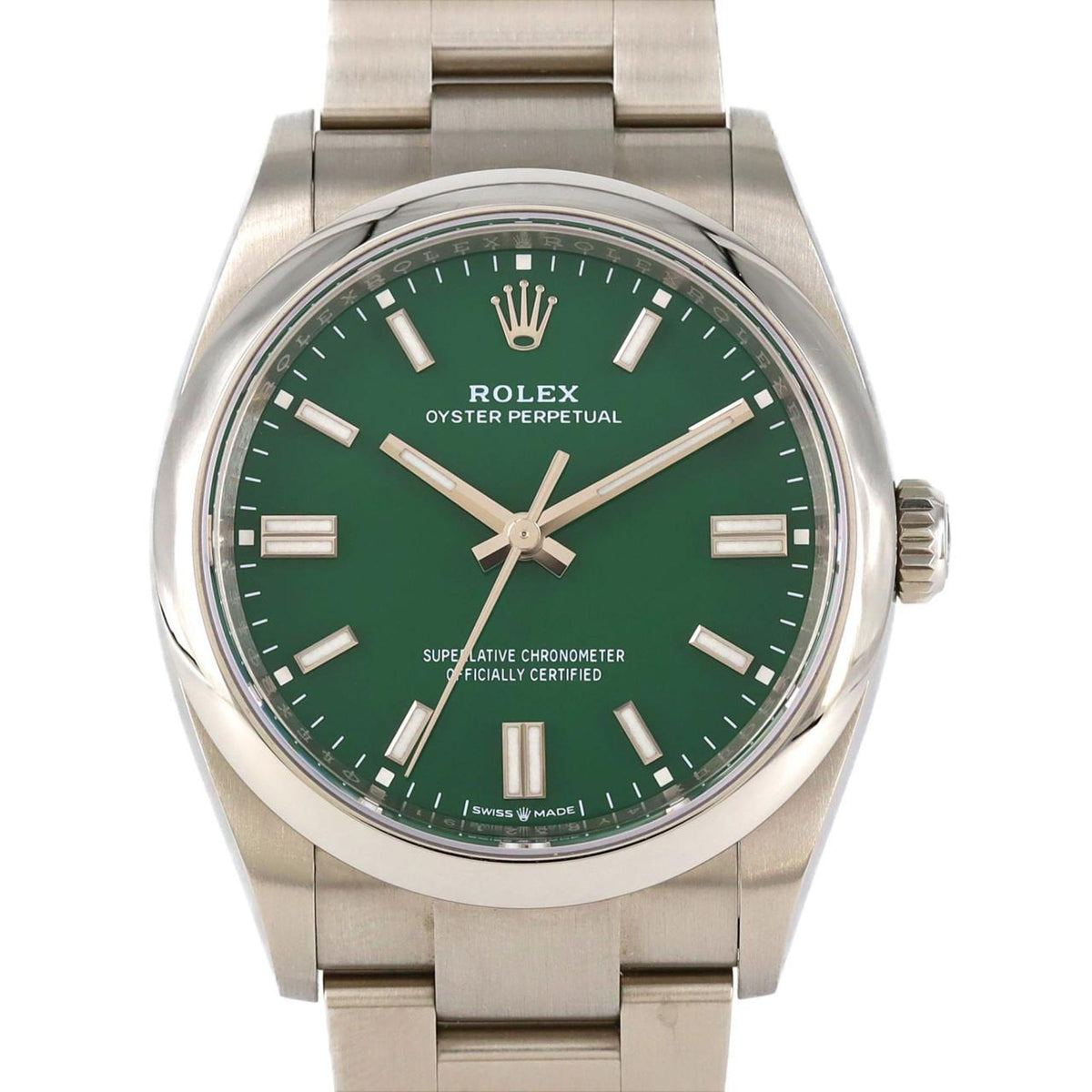 Pre-Owned Rolex Oyster Perpetual 126000 Stainless Steel Automatic Watch, Random Number