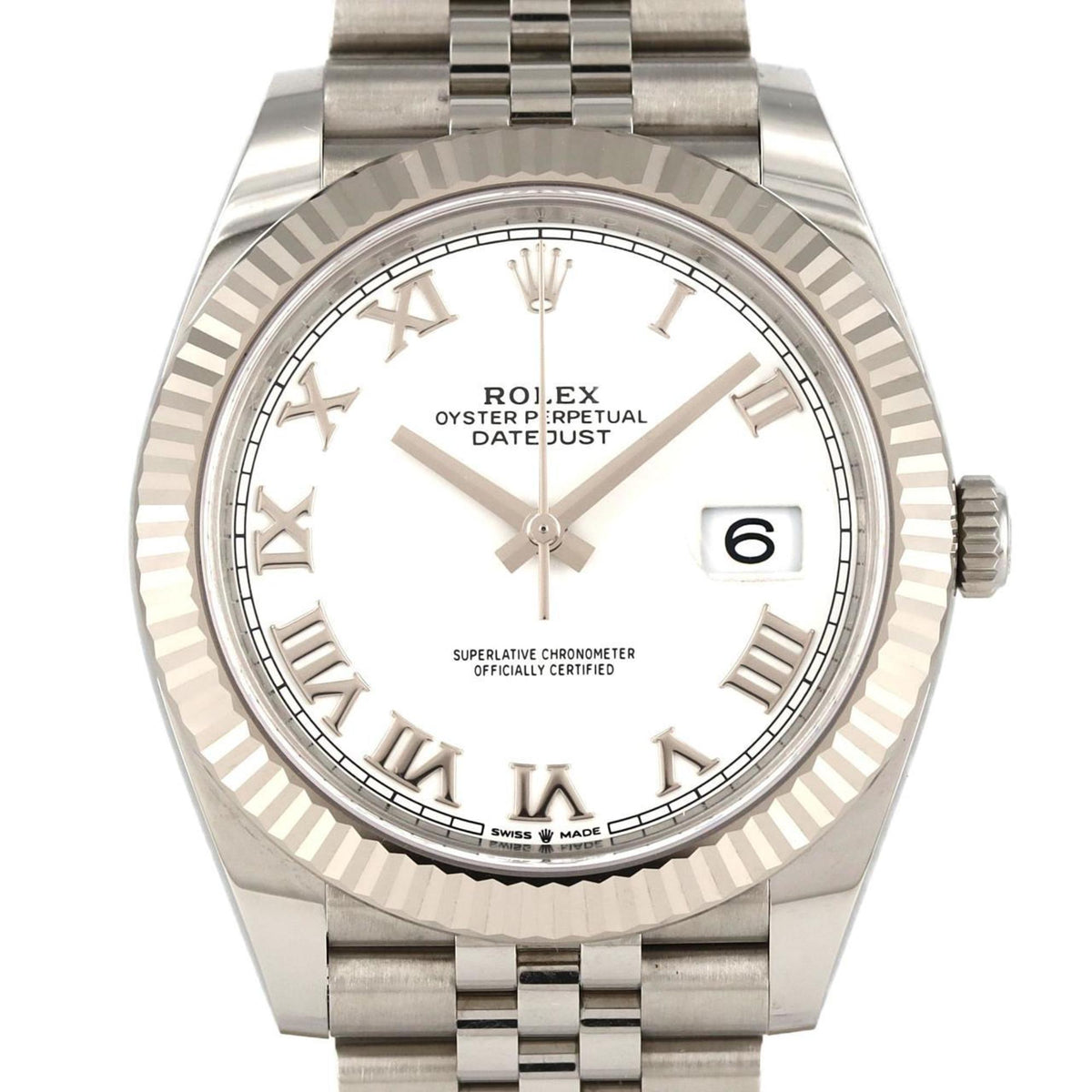Pre-Owned Rolex Datejust 126334 SSxWG Automatic Watch, Random Number