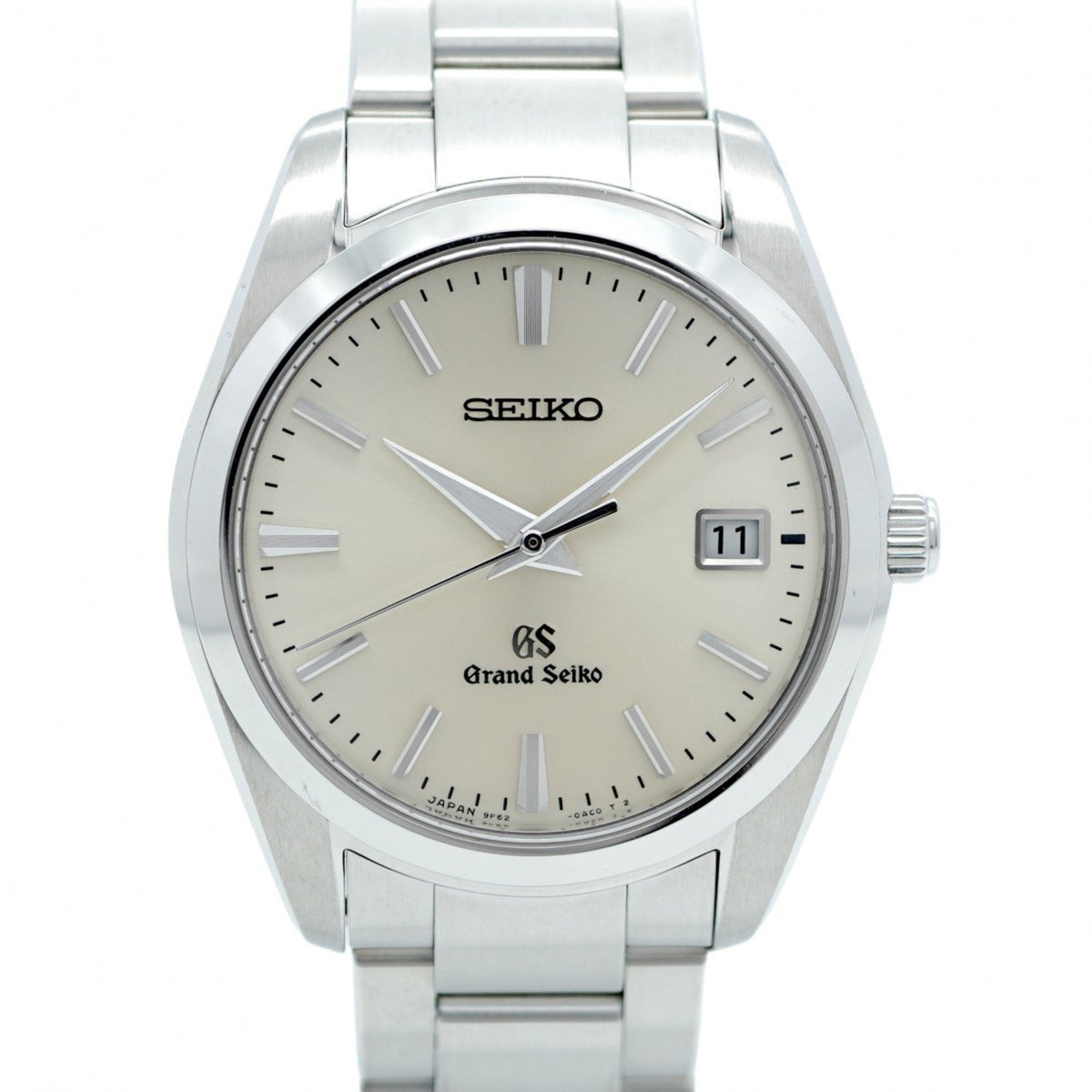 Pre-Owned Seiko Grand 9F62-0AB0 Silver Dial Watch Men's