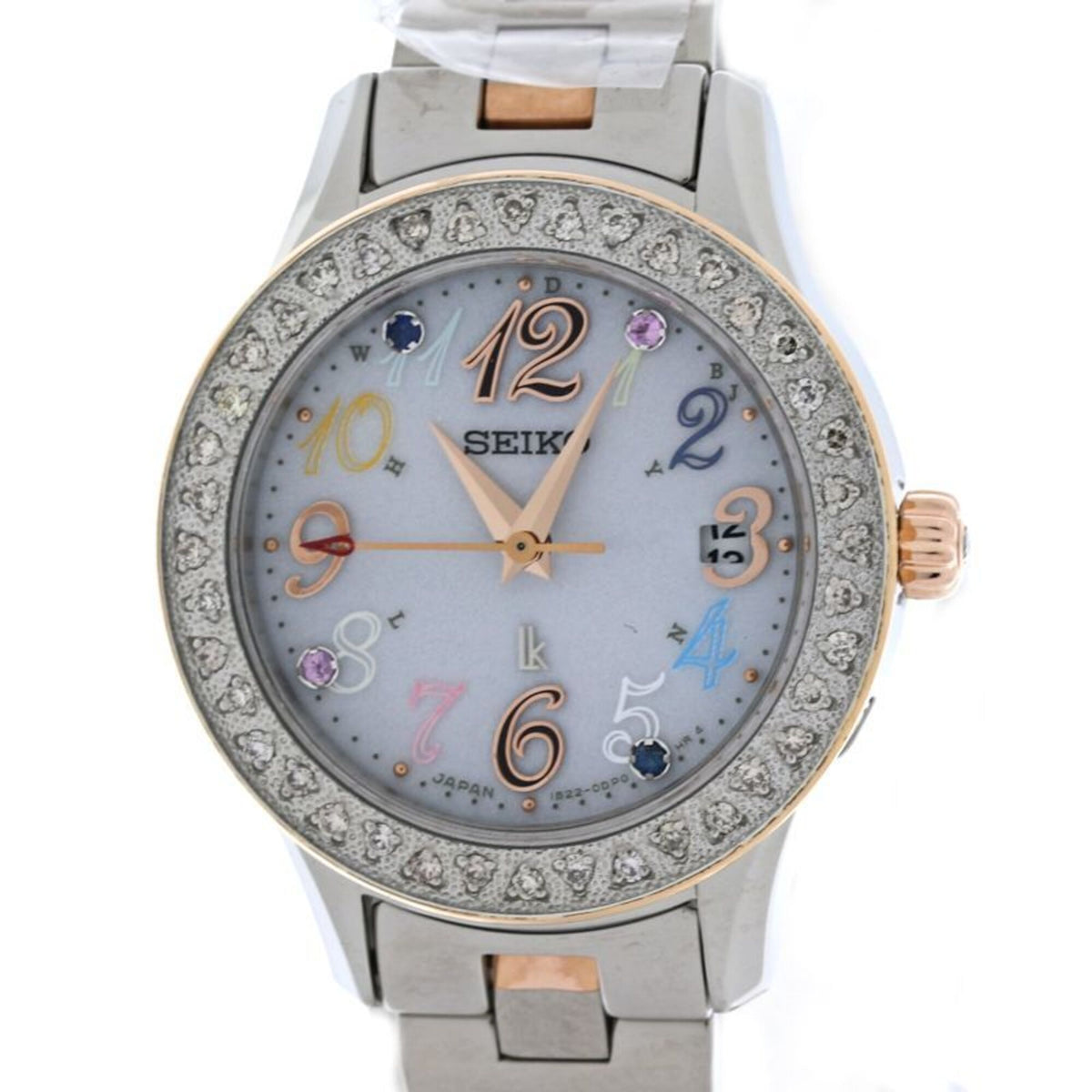 Pre-Owned SEIKO Lukia Diamond Limited Edition SSVW069 1B22-0BX0 Women's Watch Stainless Steel /40416