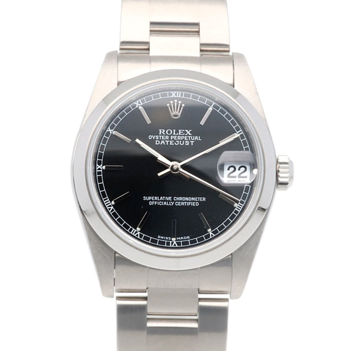 Pre-Owned Rolex Datejust Oyster Perpetual Watch, Stainless Steel, 78240, Automatic, Unisex, ROLEX D-Serial, 2005 Model, Overhauled