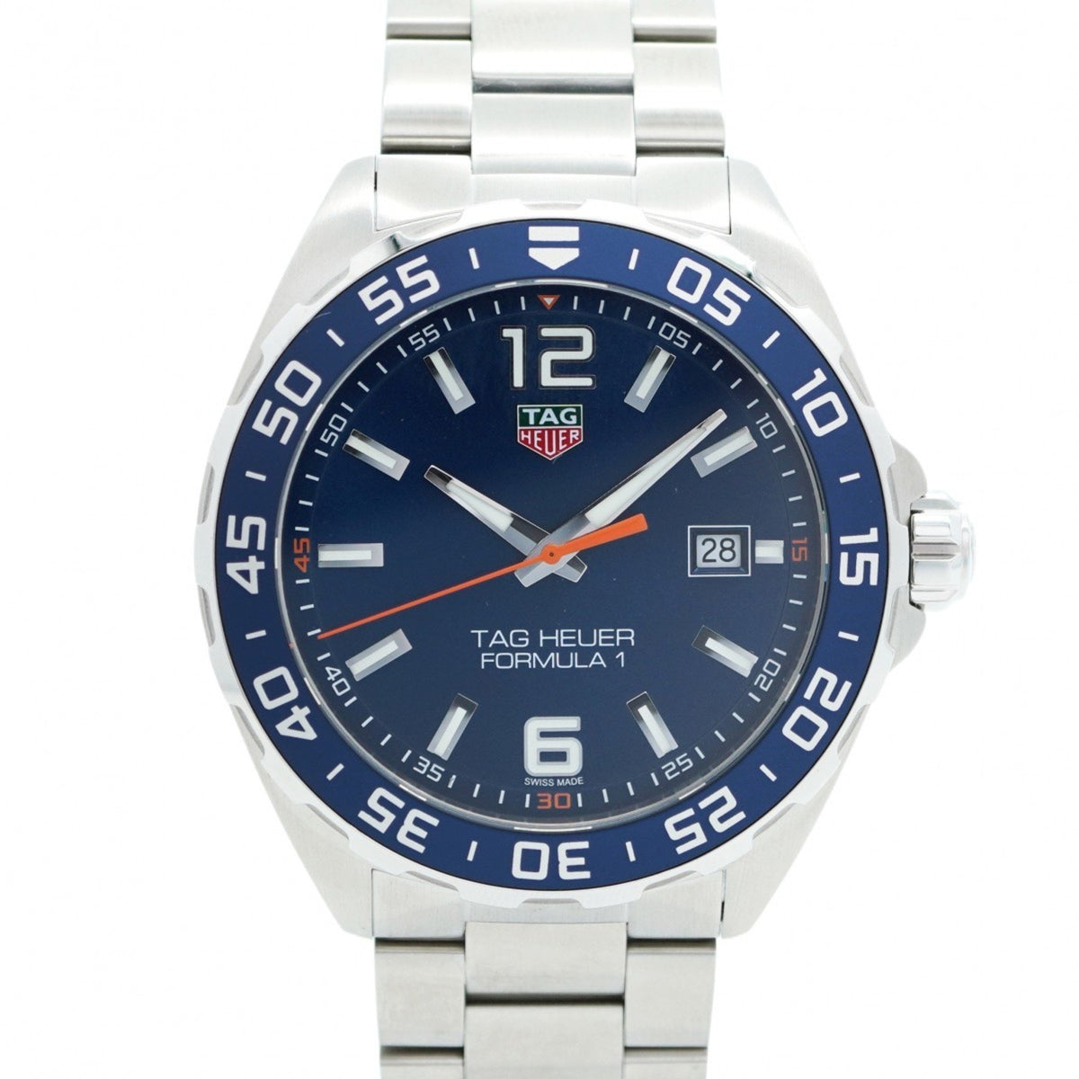 Pre-Owned TAG Heuer Formula 1 WAZ1010 Blue Dial Watch for Men