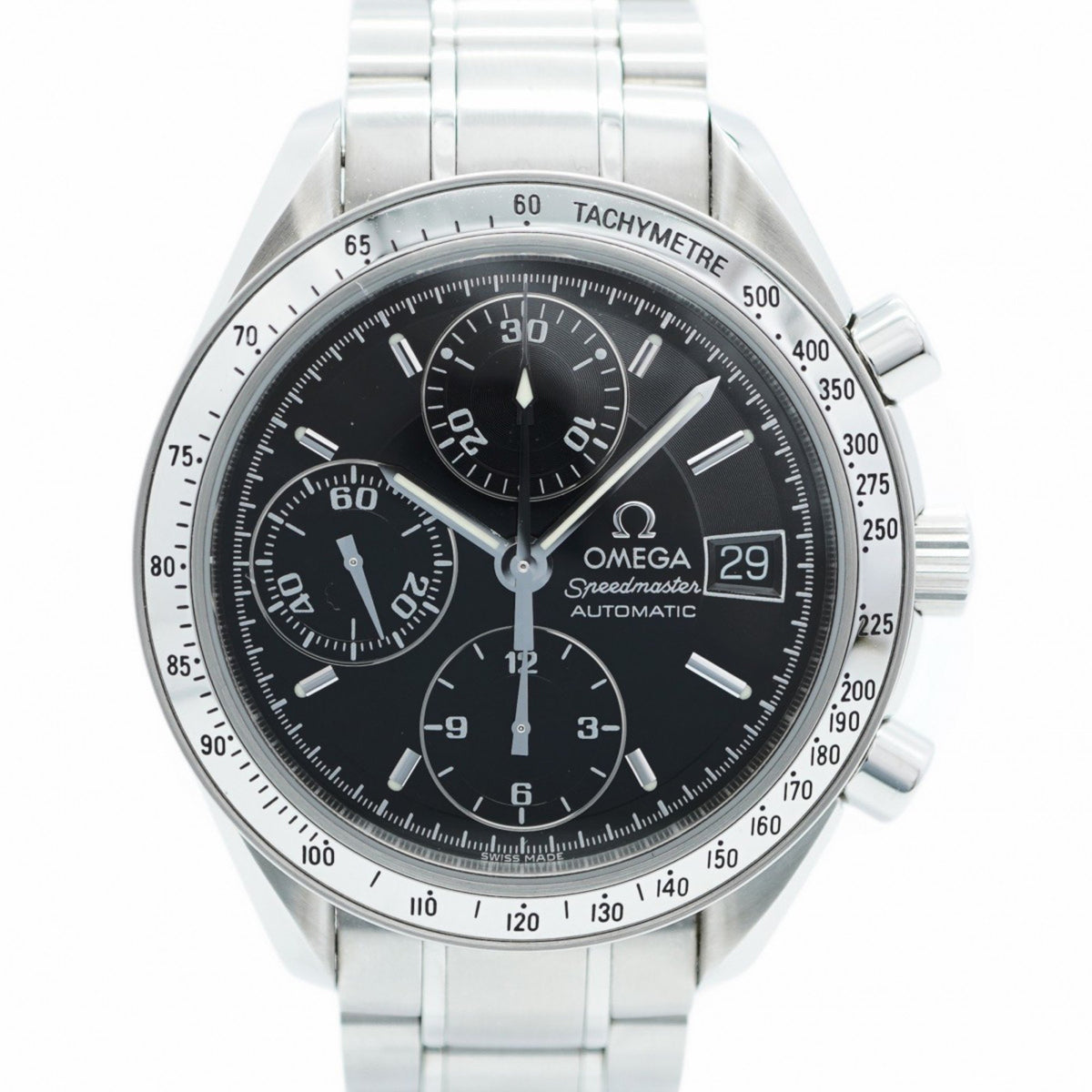 Pre-Owned Omega Speedmaster 3513.5 Black Dial Men's Watch