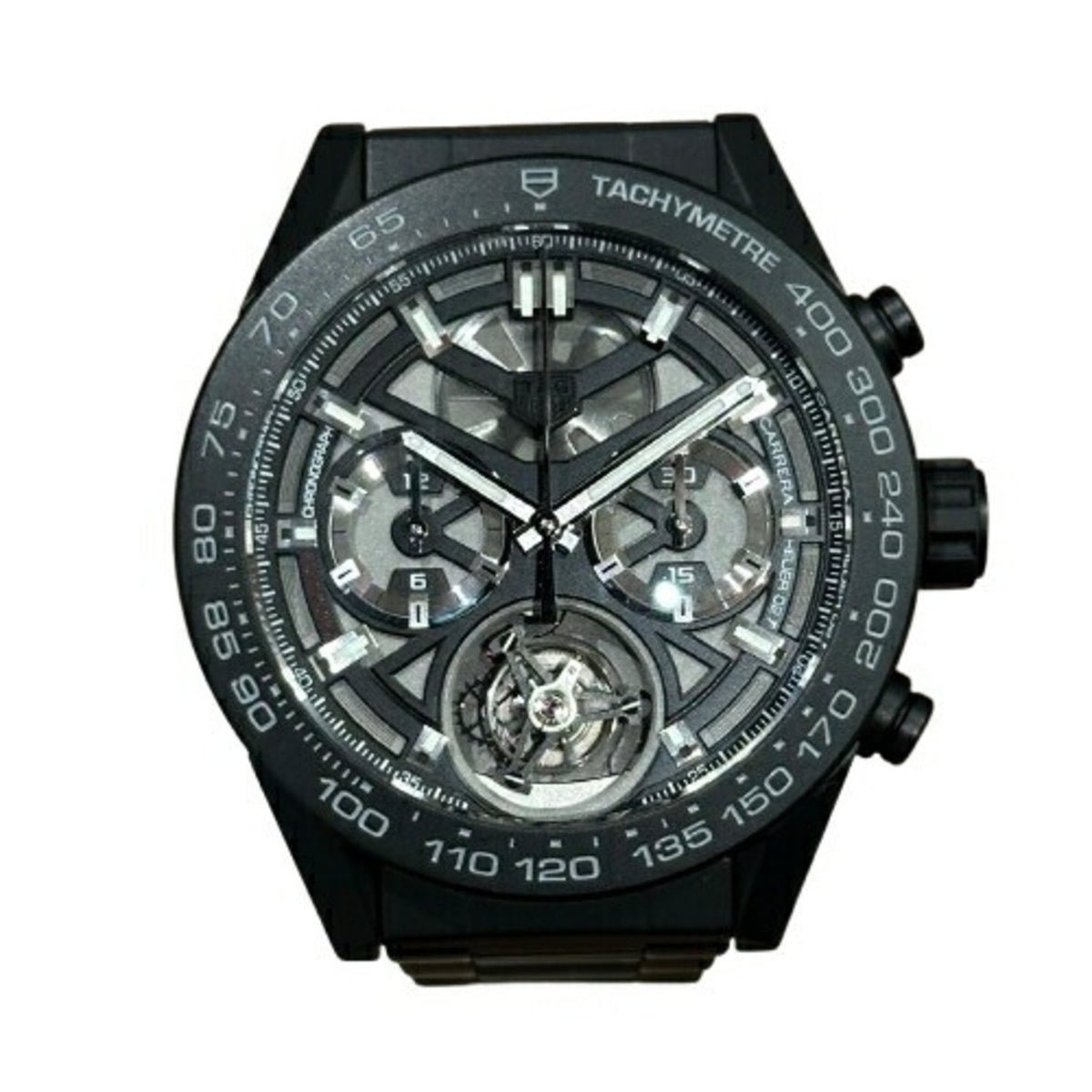TAG Heuer CAR5A90 Carrera Tourbillon Calibre 02T Céramique d'occasion 