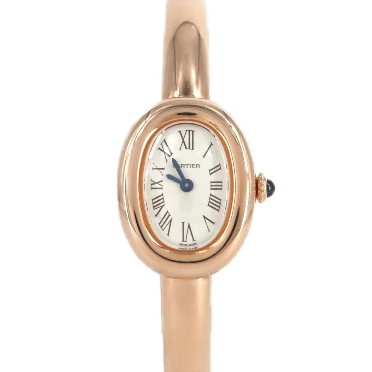 Gebrauchte Cartier Mini Baignoire PG, Größe 16 WGBA0020 PG/RG Armbanduhr Quarz 