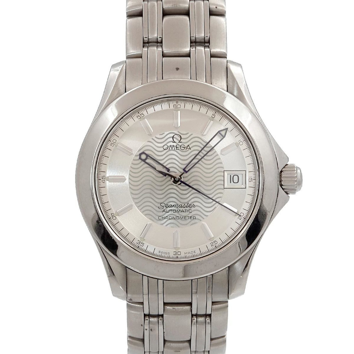 Pre-Owned OMEGA Seamaster 120 Chronometer 2501 31 Men's Watch Silver Date Automatic Self-Winding