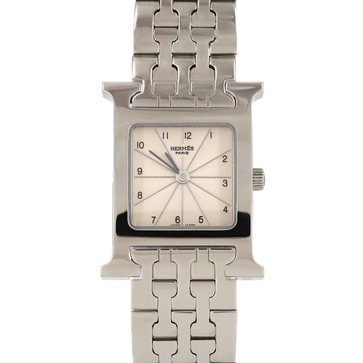 Pre-Owned Herm?s H Watch HH1.210 SS Quartz Wristwatch