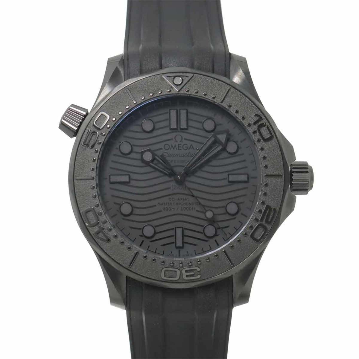 Pre-Owned Omega Seamaster Diver 300 Co-Axial 210 92 44 20 01 003 Men's Watch Black Ceramic Automatic
