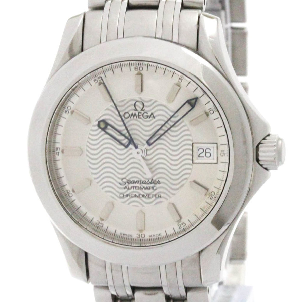 Pre-Owned OMEGA Seamaster 120M Chronometer Steel Automatic Watch 2501.31 Polished