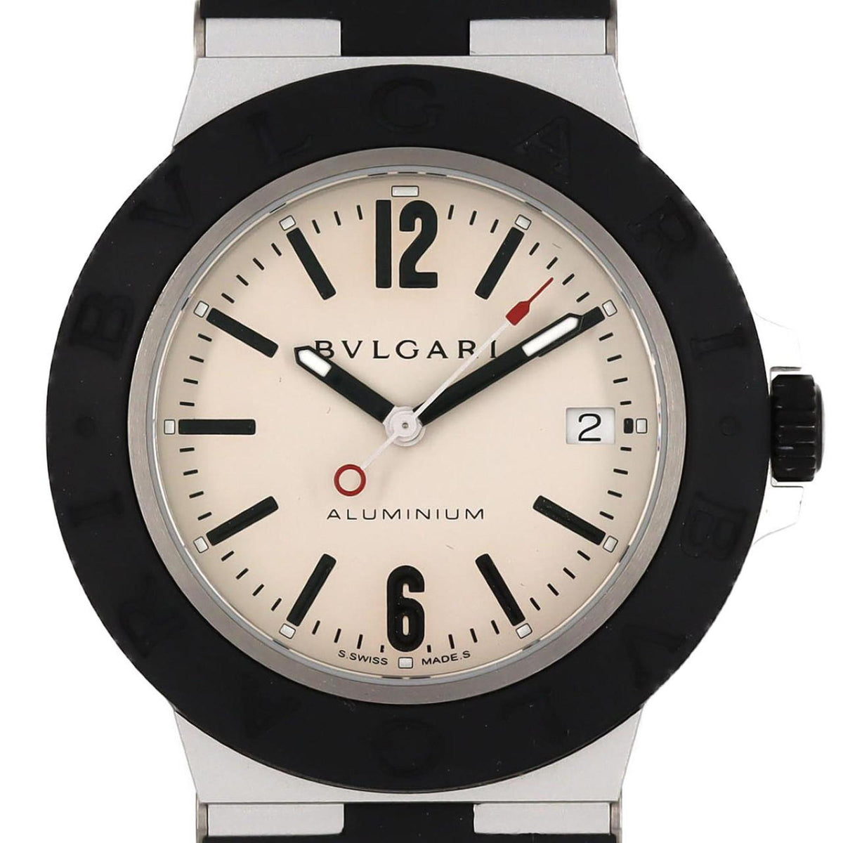 Pre-Owned BVLGARI Aluminium BB40AT 103382 Watch Automatic
