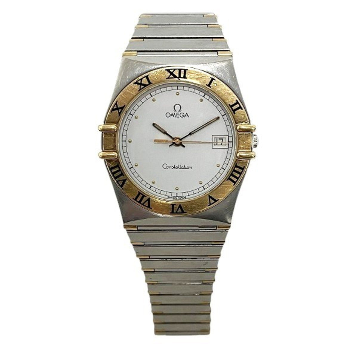 Pre-Owned Omega Constellation 396.1070.1 White Dial Quartz Watch Men's Wristwatch