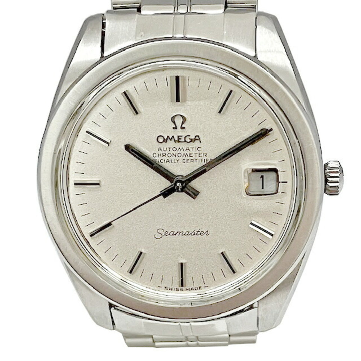 Pre-Owned OMEGA Seamaster 168.022 Cal.564 Automatic Watch Stainless Steel Men's