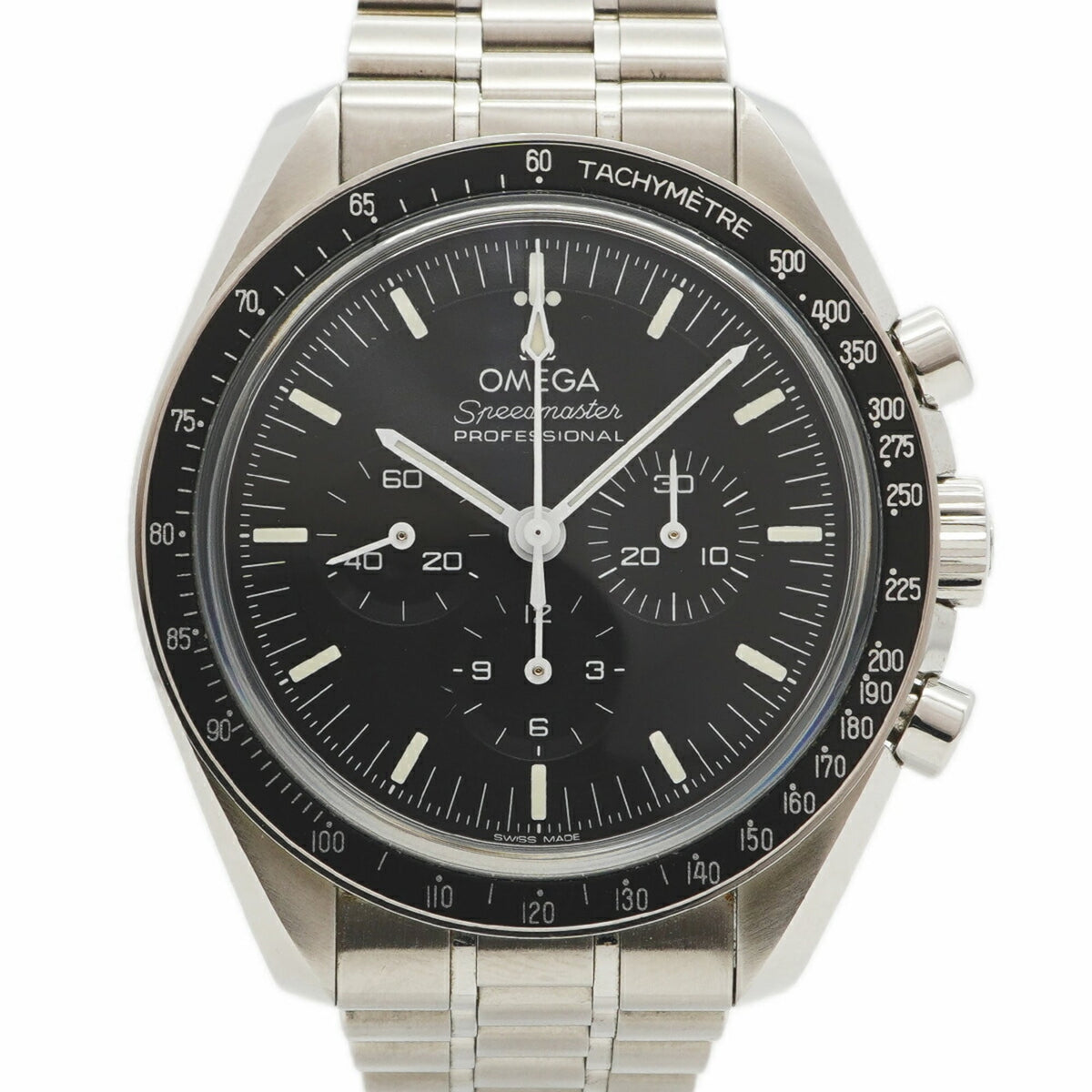 Pre-Owned Omega Speedmaster 310.30.42.50.01.002 Black Dial Men's Watch