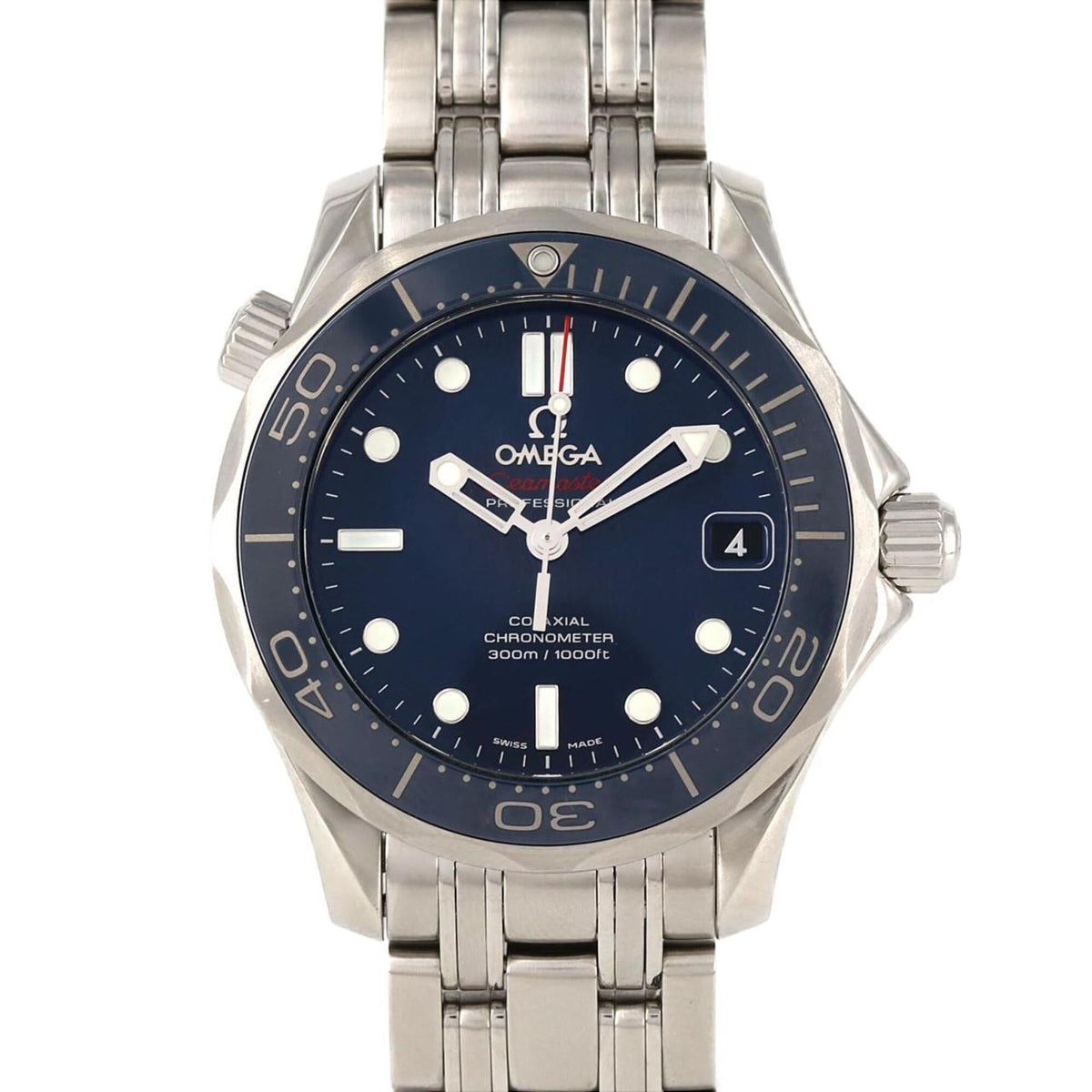 Pre-Owned Omega Seamaster Professional 212.30.36.20.03.001 Stainless Steel Automatic Watch