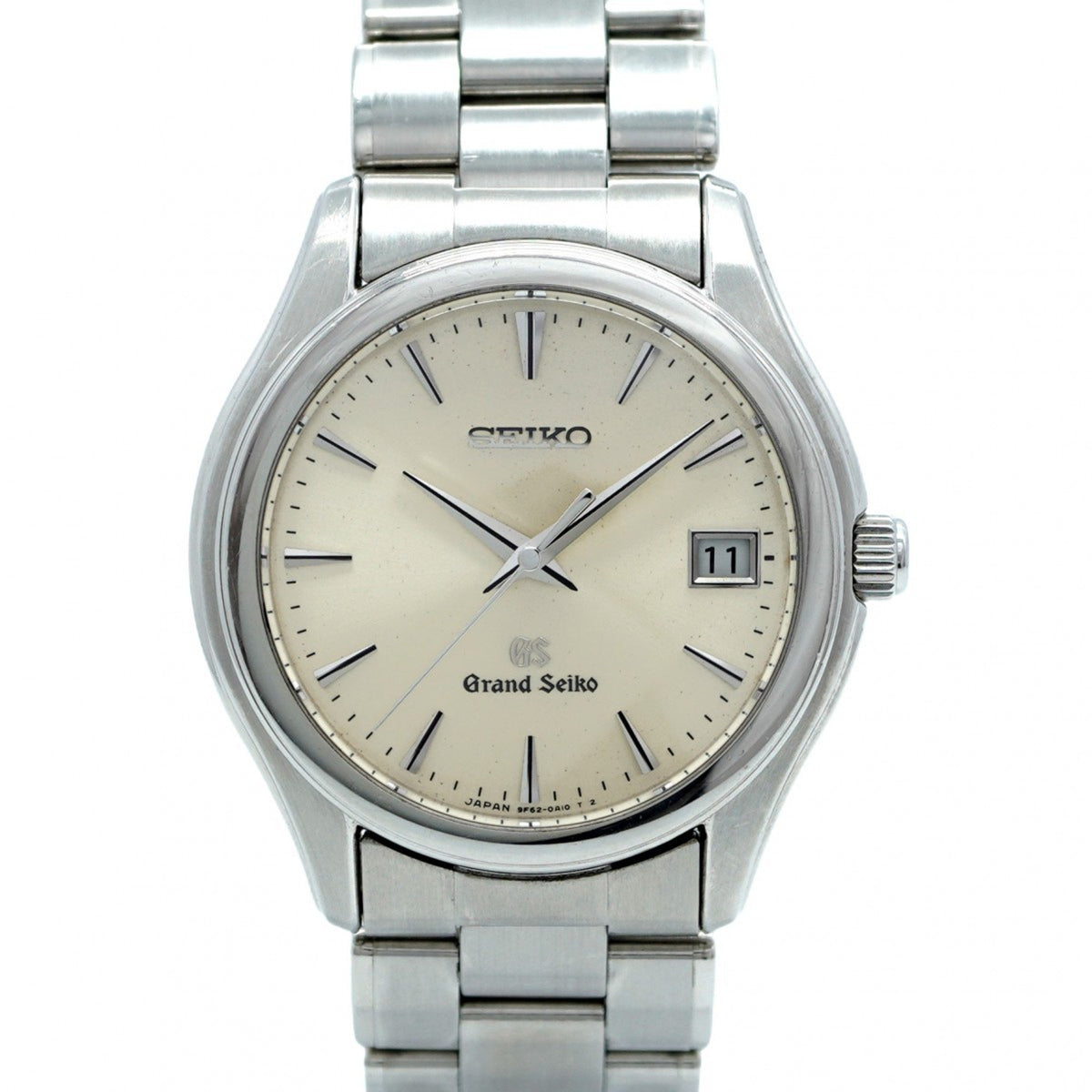 Pre-Owned Seiko Grand 9F62-0A10 Gold Dial Watch for Women