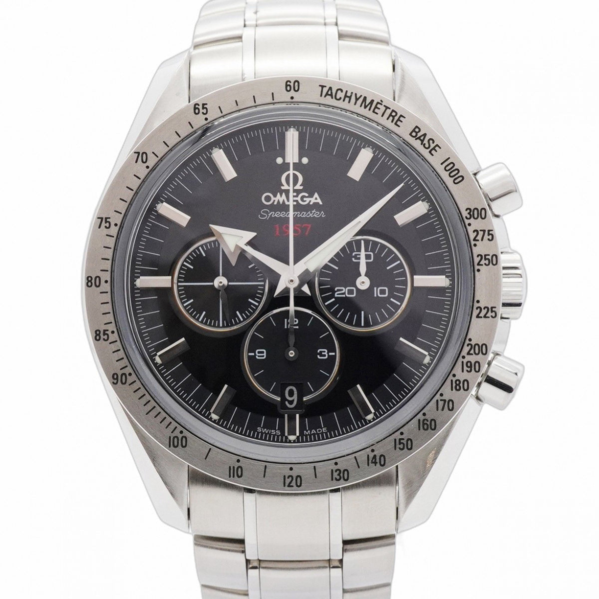 Pre-Owned Omega Speedmaster 321.10.42.50.01.001 Black Dial Men's Watch