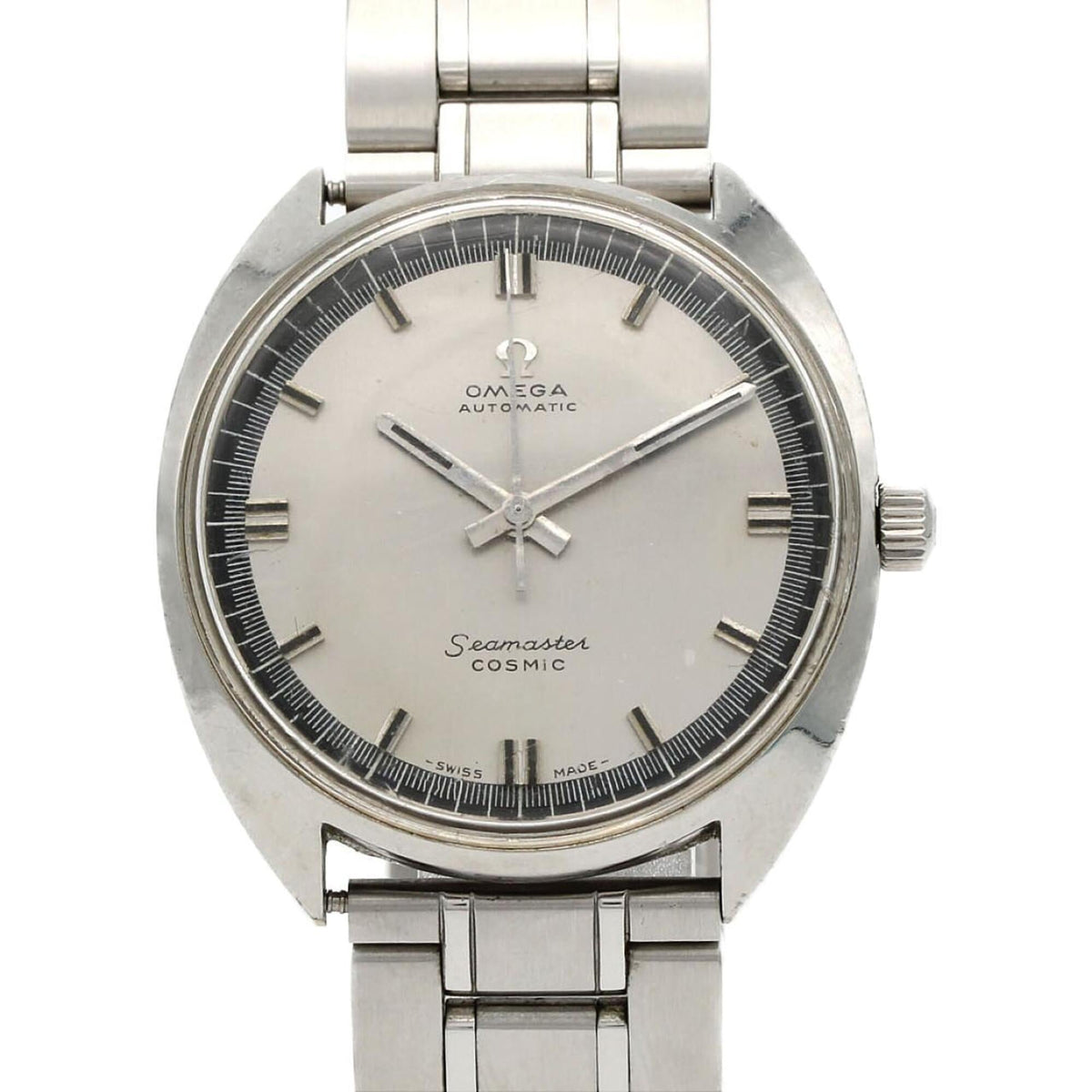 Pre-Owned Omega Seamaster Cosmic Stainless Steel Automatic Watch