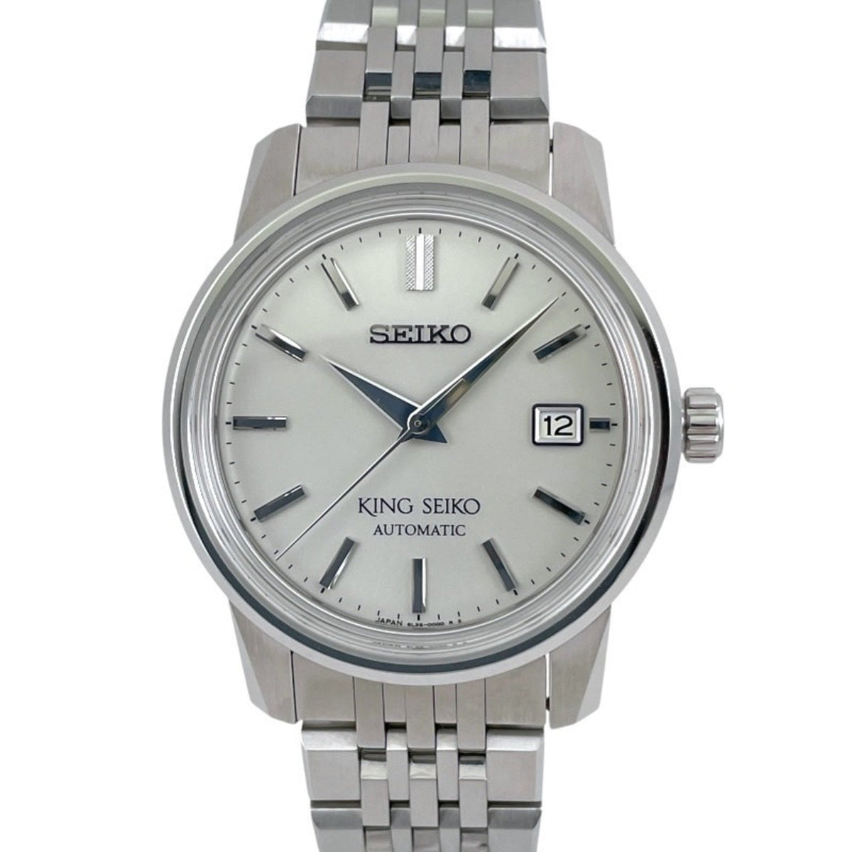 Pre-Owned Seiko King Mechanical Watch SDKA005 6L35-00G0 Stainless Steel Men's KSK Automatic Watch, Exclusive to Salons