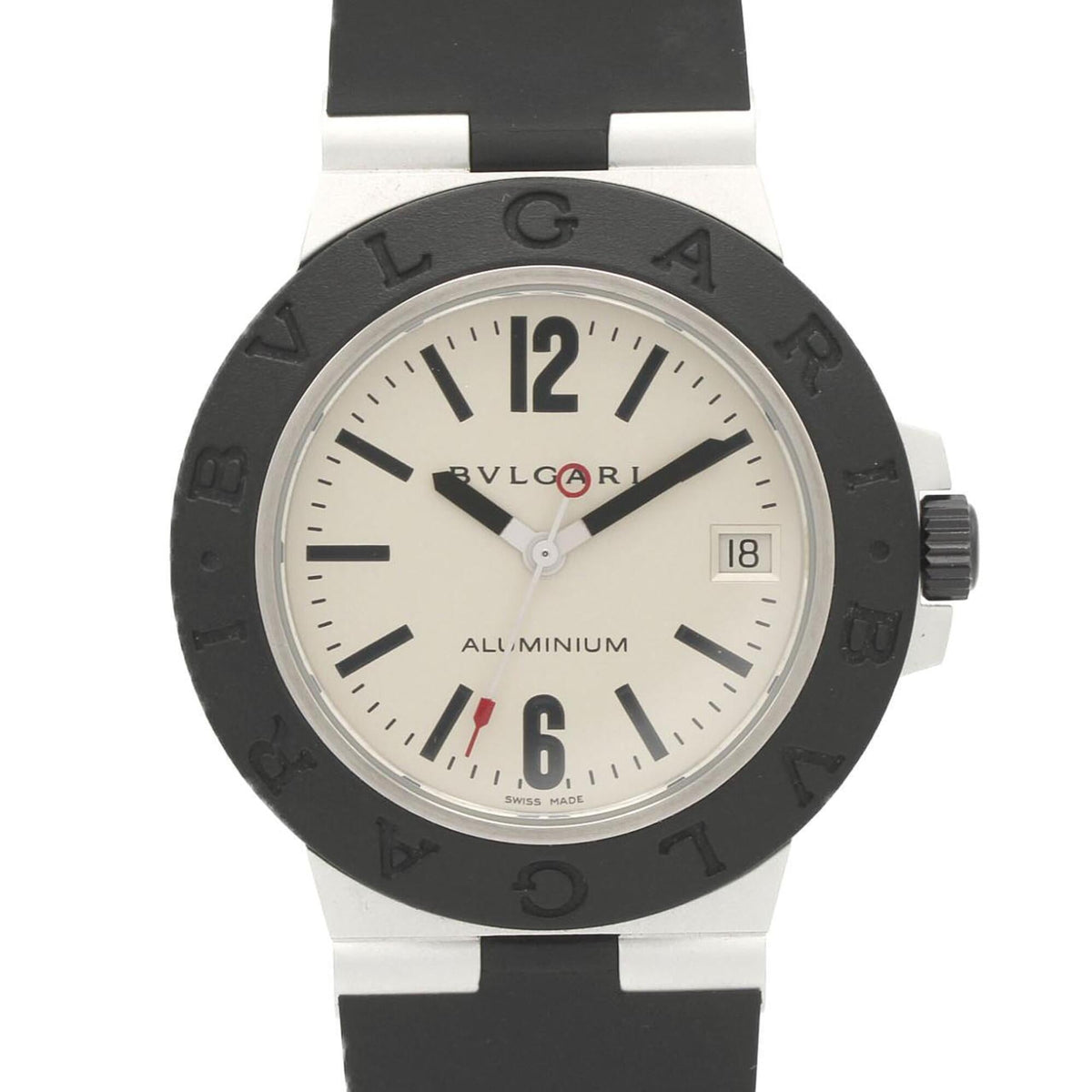 Pre-Owned Bulgari Aluminum AL38A Automatic Watch