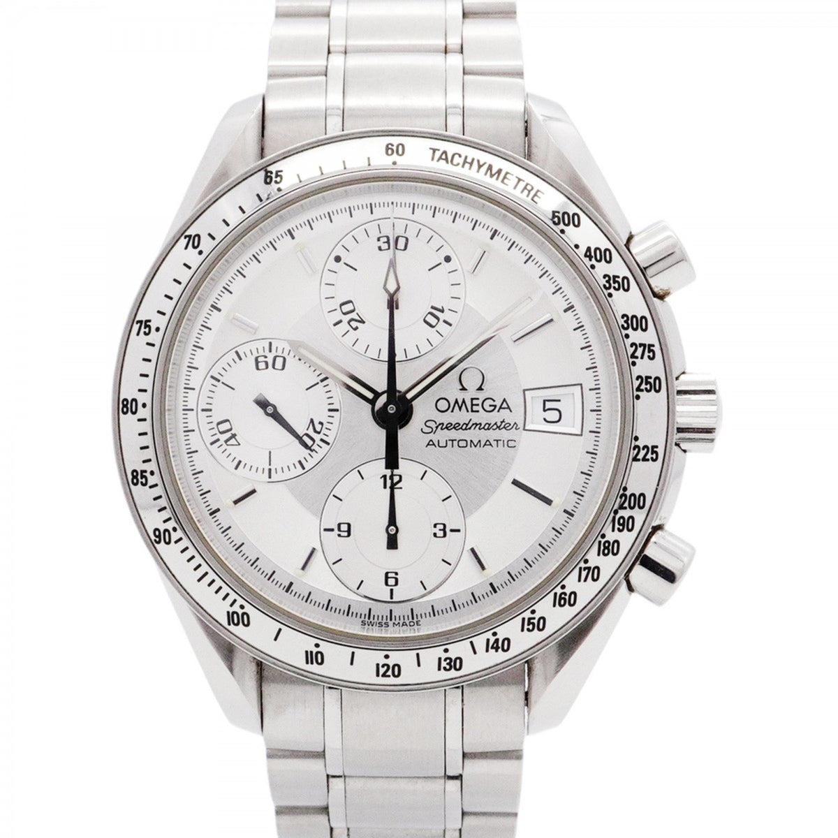 Pre-Owned Omega Speedmaster 3513.30.00 Silver Dial Men's Watch