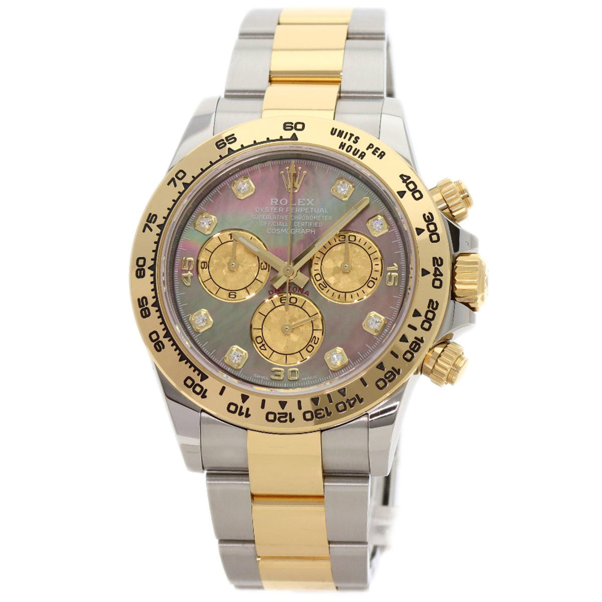 Pre-Owned Rolex Cosmograph Daytona 116503NG 8P Diamond Watch Stainless Steel/SSx18KYG Men's ROLEX