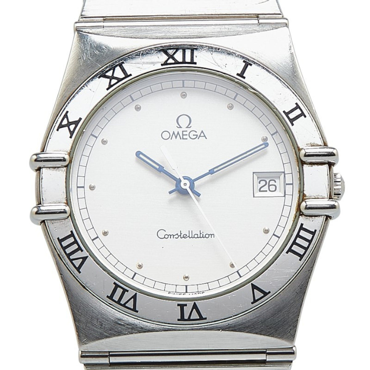 Pre-Owned Omega Constellation Watch 1510.30 Quartz Silver Dial Stainless Steel Boys OMEGA