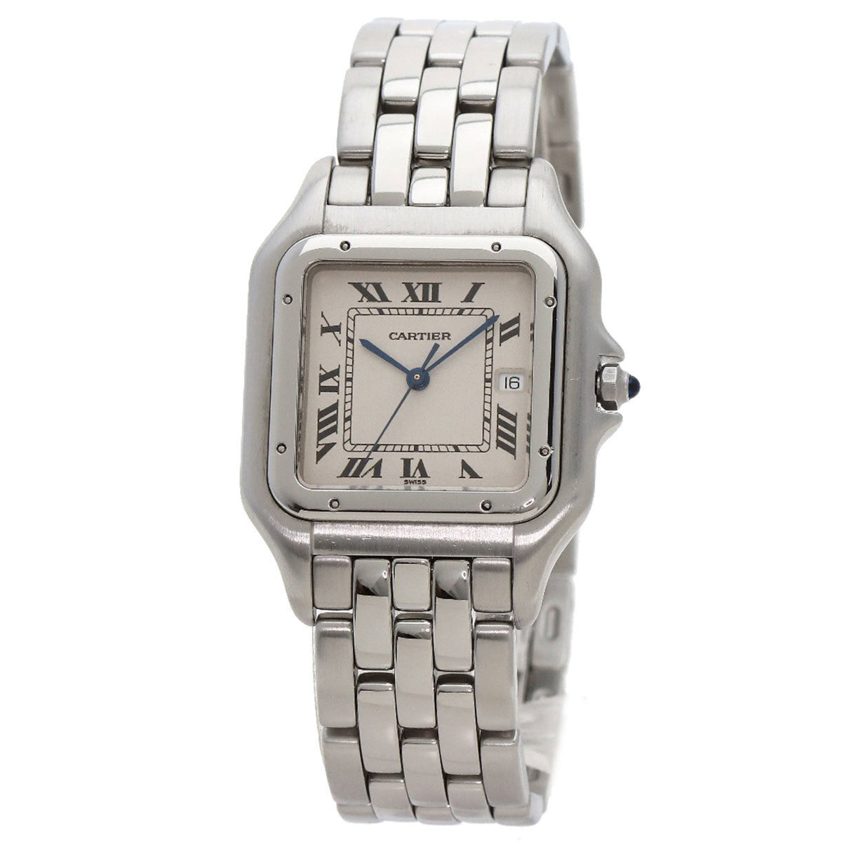 Montre Cartier Panthere LM d'occasion pour homme, en acier inoxydable, W25032P5 