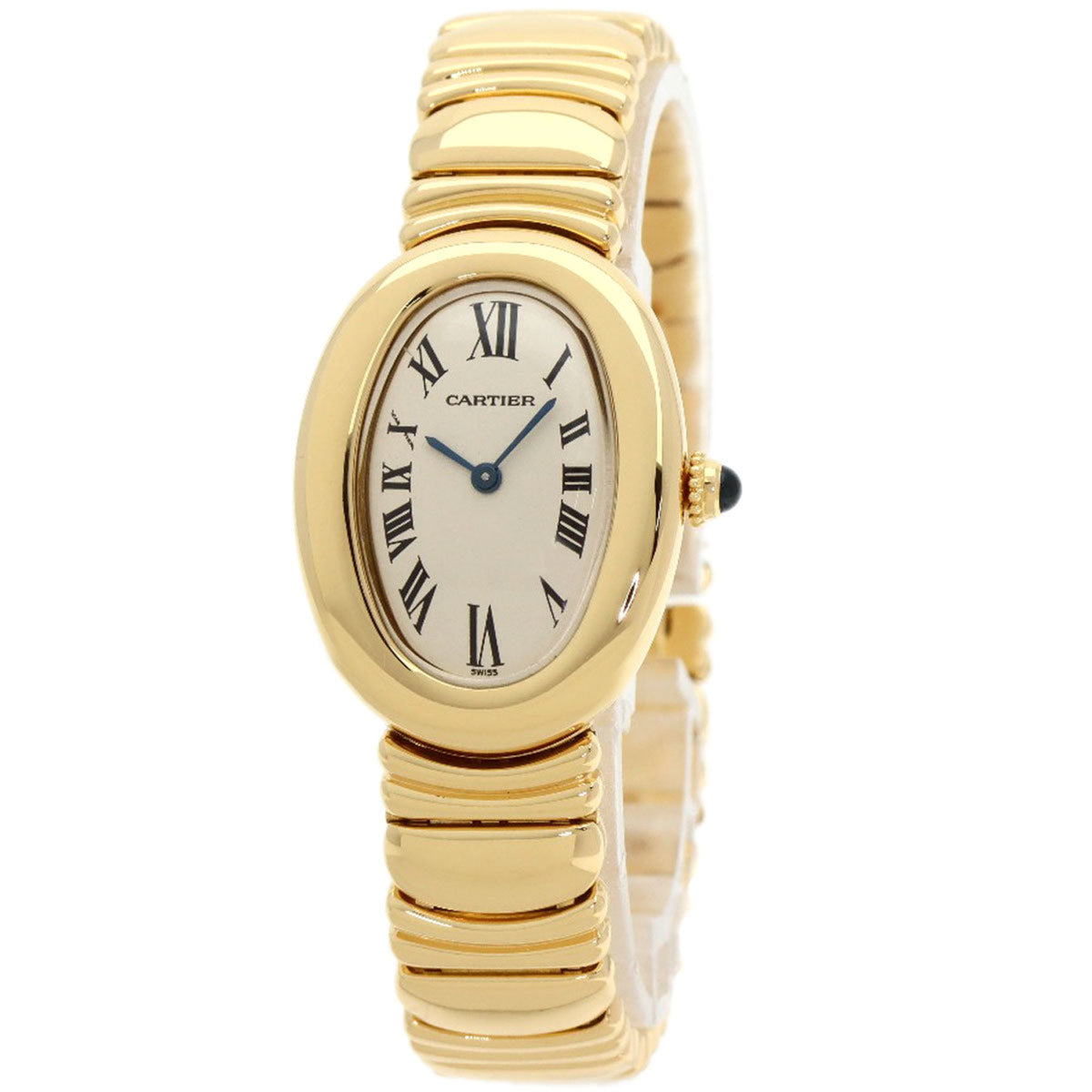 Pre-Owned Cartier W15045D8 1920 Baignoire Watch, 18K Yellow Gold, Women's