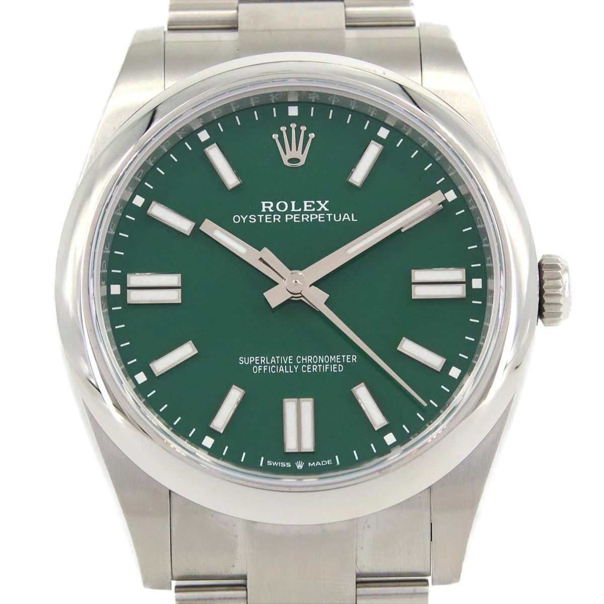 Pre-Owned Rolex Oyster Perpetual 124300 Stainless Steel Automatic Watch, Random Number