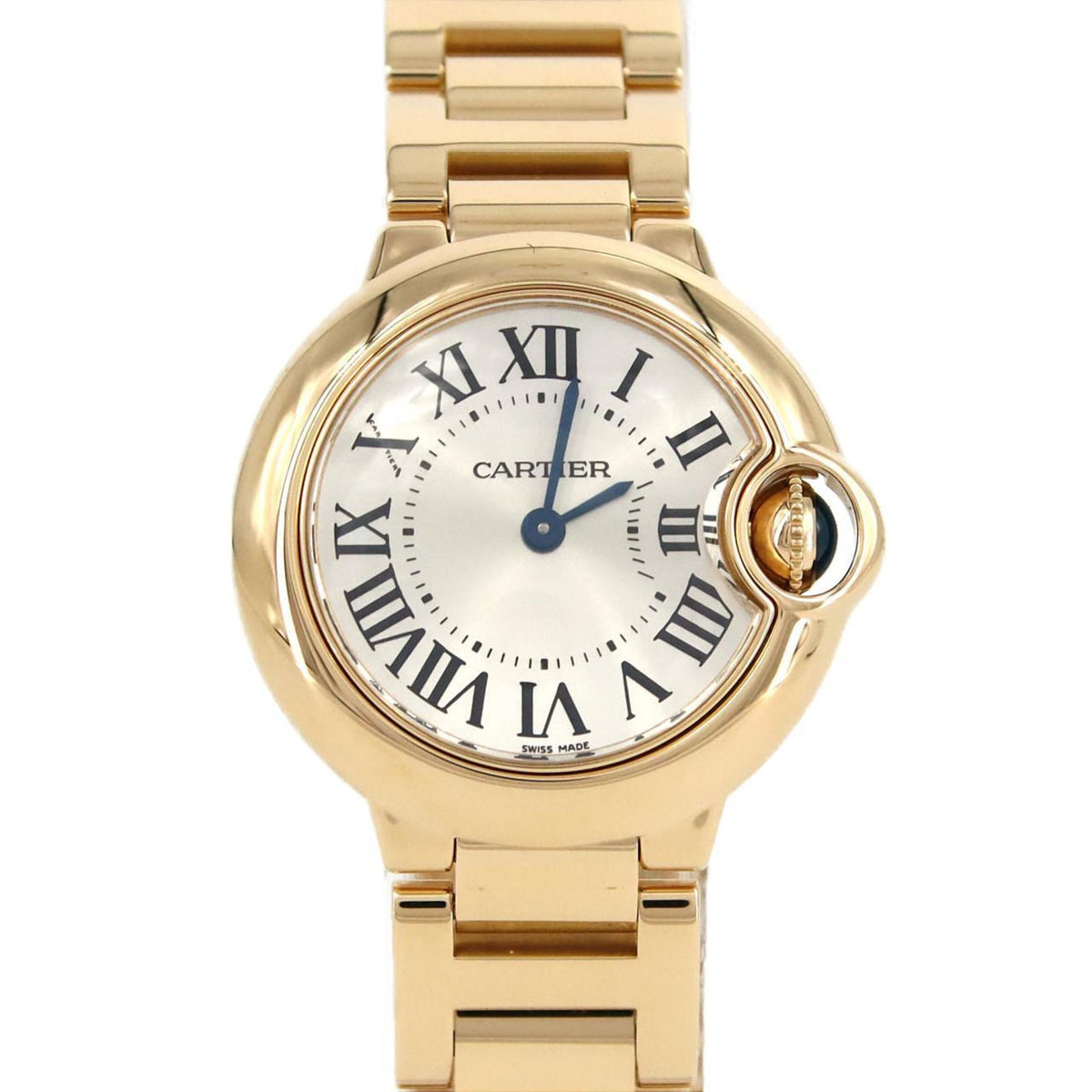 Montre Cartier Ballon Bleu SM YG W69001Z2 d'occasion à quartz 