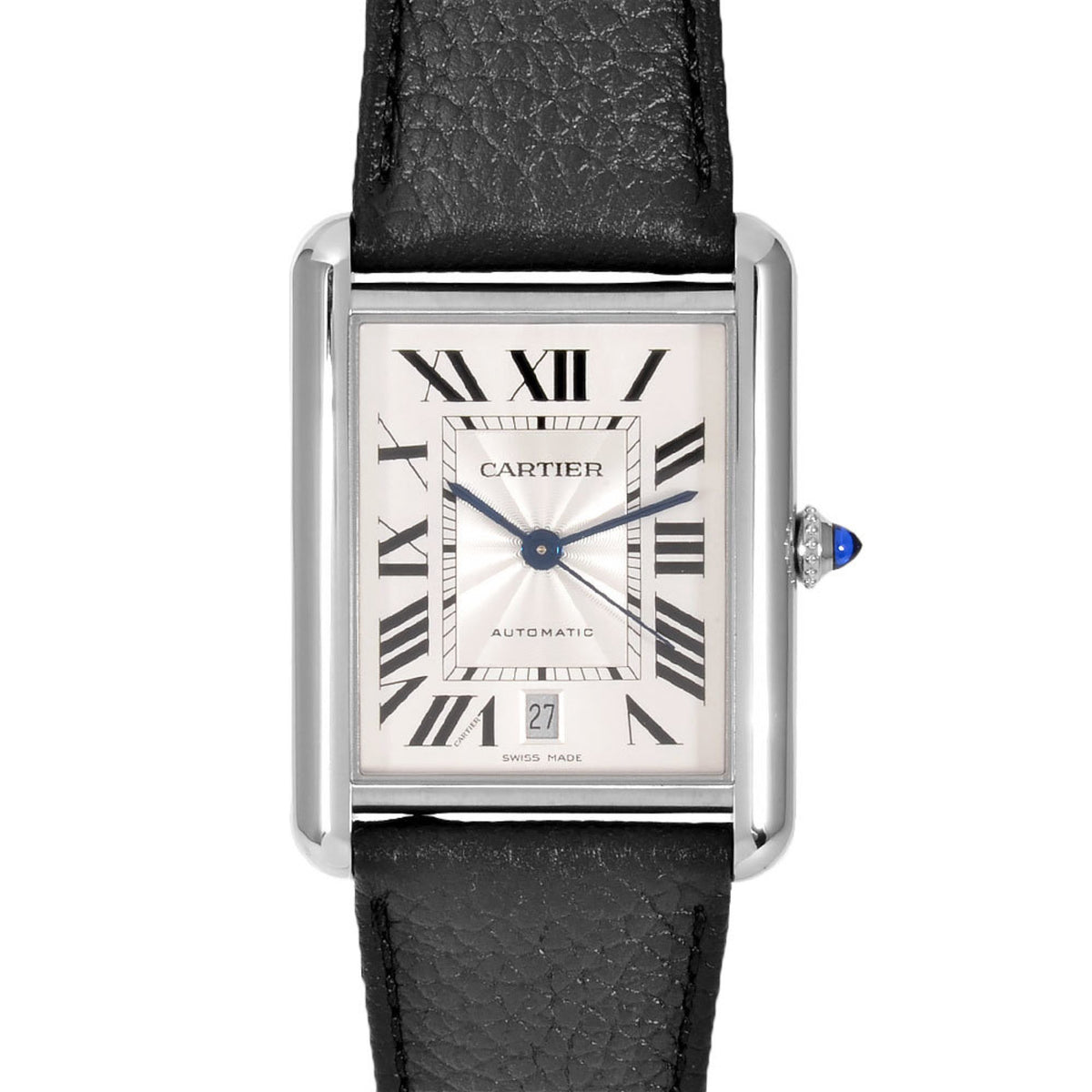 Montre Cartier Tank Must XL WSTA0040 (4490) d'occasion, automatique, cadran argenté, pour homme, ITMMB9LD8DGQ 