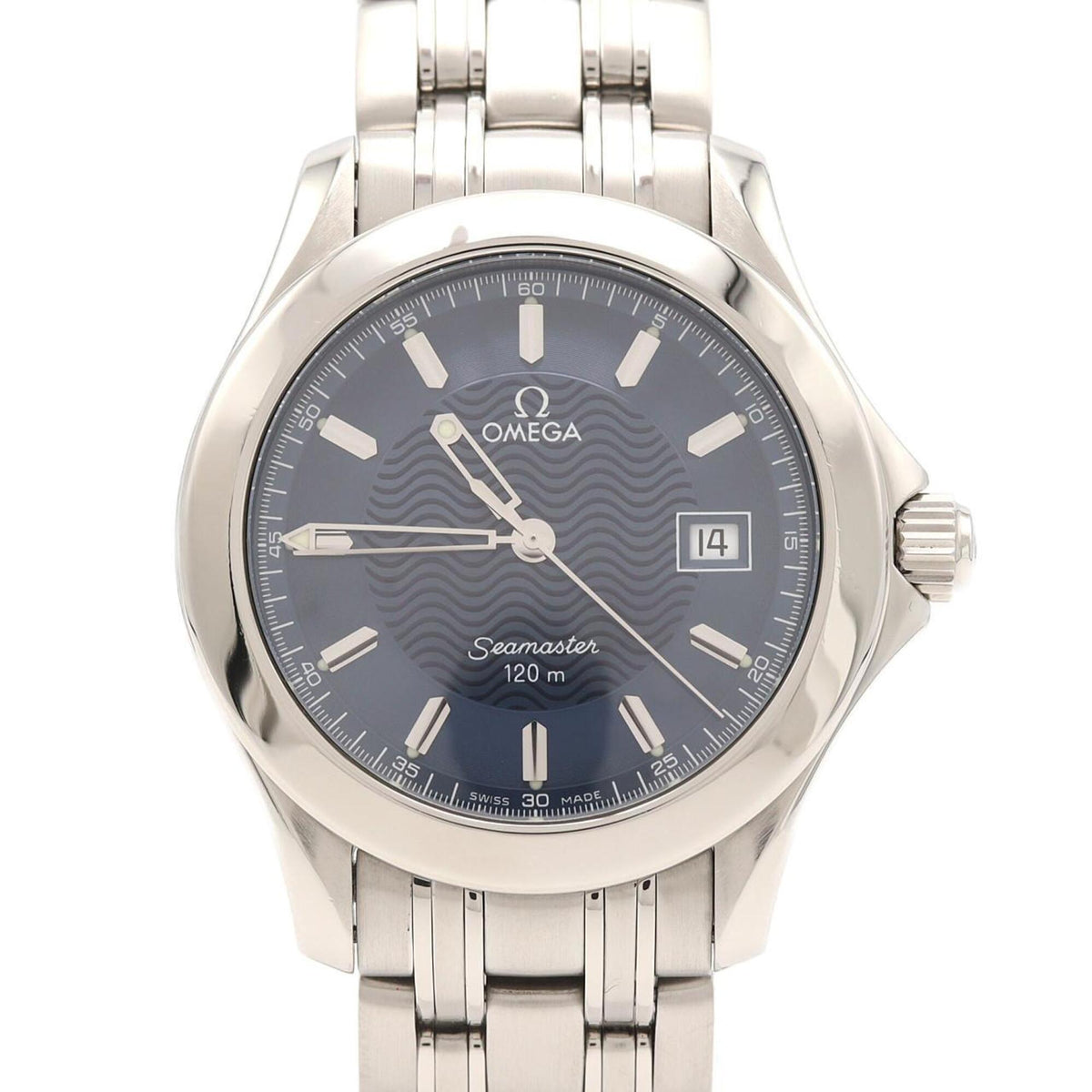 Pre-Owned Omega Seamaster 120 2511.81 Stainless Steel Quartz Watch