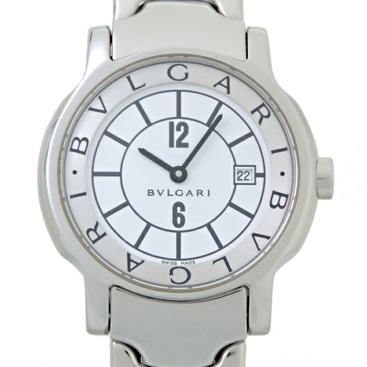 Pre-Owned Bvlgari Solo Tempo Ladies Watch ST29S
