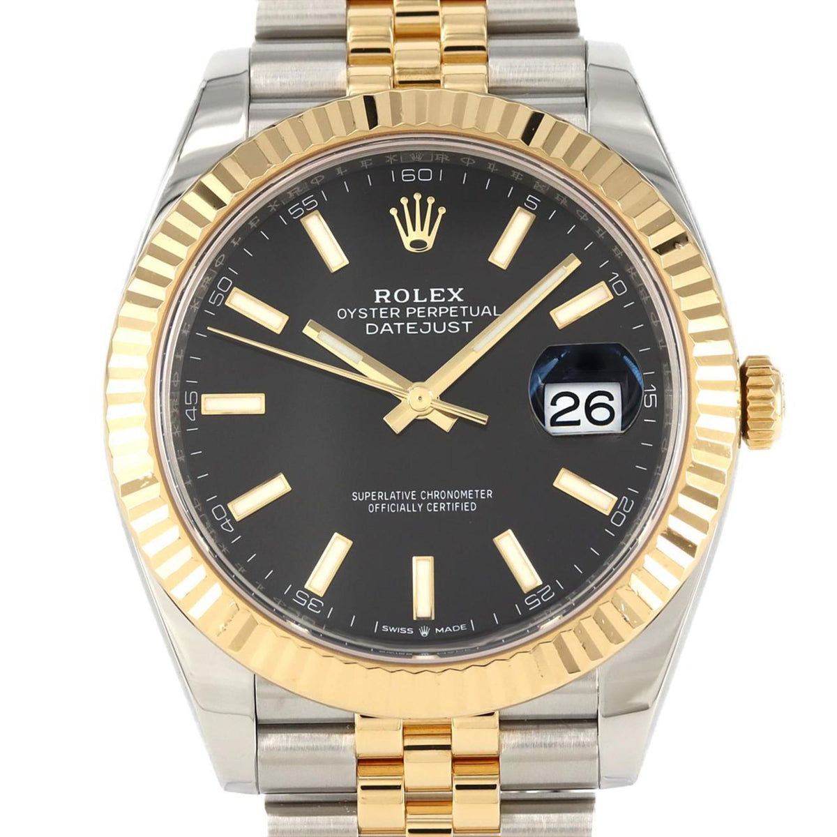Pre-Owned Rolex Datejust 126333 SSxYG Automatic Watch, Random Number
