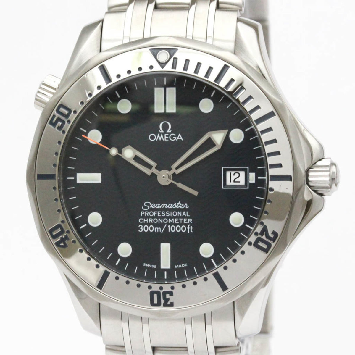 Pre-Owned OMEGA Seamaster Professional 300M Automatic Mens Watch 2532.80 Polished