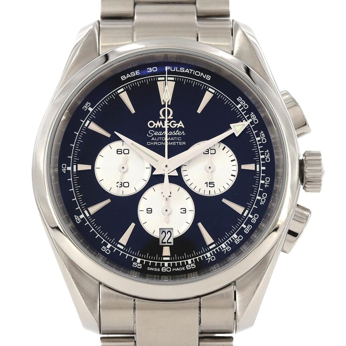 Pre-Owned Omega Seamaster Aqua Terra Chrono 221.10.42.40.01.002 Stainless Steel Automatic Watch