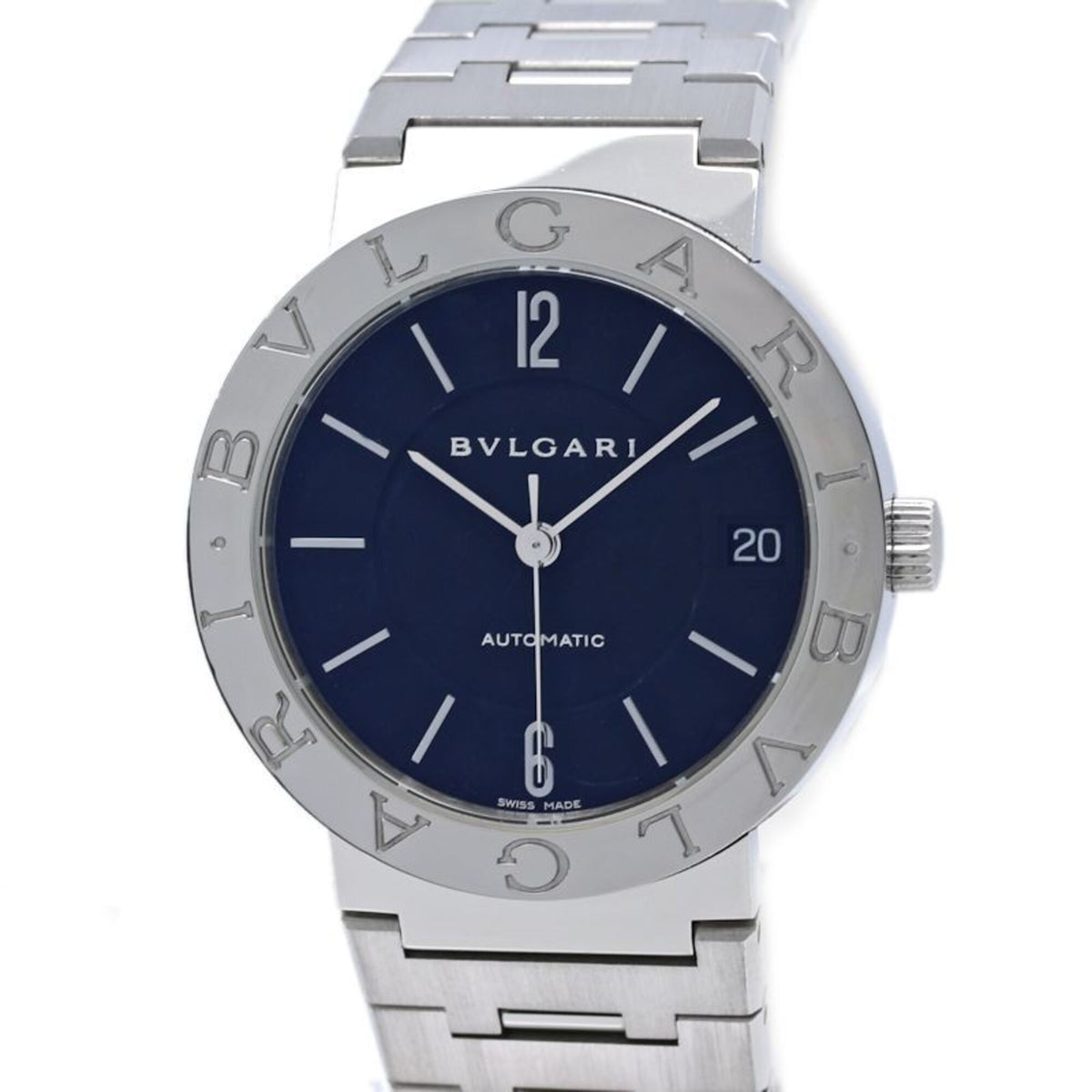 Pre-Owned BVLGARI Bulgari BB33SSDAUTO BB33SSAUTO Men's Watch Stainless Steel /40428