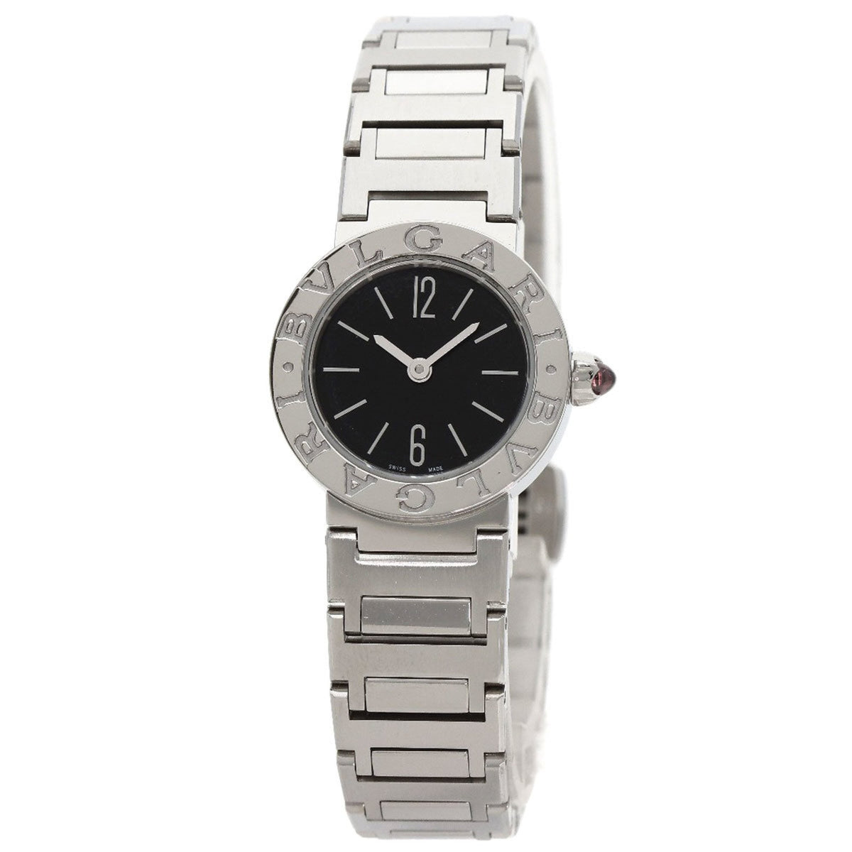 Montre-bracelet BVLGARI BB23S d'occasion en acier inoxydable pour femme 